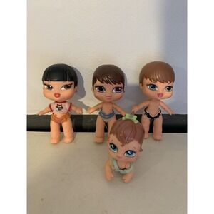 4 MGA Bratz Lil Angelz‎ Babyz Dolls Crawling Sitting